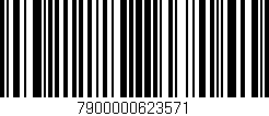 Código de barras (EAN, GTIN, SKU, ISBN): '7900000623571'