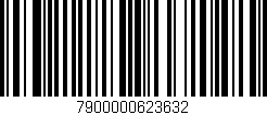 Código de barras (EAN, GTIN, SKU, ISBN): '7900000623632'