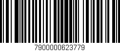 Código de barras (EAN, GTIN, SKU, ISBN): '7900000623779'