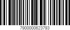 Código de barras (EAN, GTIN, SKU, ISBN): '7900000623793'