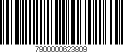Código de barras (EAN, GTIN, SKU, ISBN): '7900000623809'
