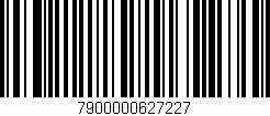 Código de barras (EAN, GTIN, SKU, ISBN): '7900000627227'