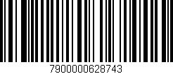 Código de barras (EAN, GTIN, SKU, ISBN): '7900000628743'