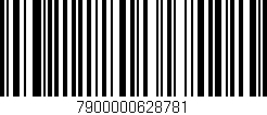 Código de barras (EAN, GTIN, SKU, ISBN): '7900000628781'