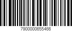 Código de barras (EAN, GTIN, SKU, ISBN): '7900000655466'