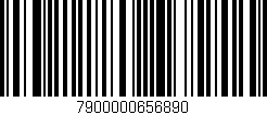 Código de barras (EAN, GTIN, SKU, ISBN): '7900000656890'