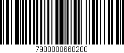 Código de barras (EAN, GTIN, SKU, ISBN): '7900000660200'