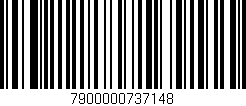 Código de barras (EAN, GTIN, SKU, ISBN): '7900000737148'
