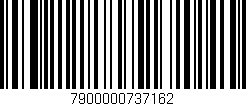 Código de barras (EAN, GTIN, SKU, ISBN): '7900000737162'