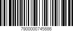 Código de barras (EAN, GTIN, SKU, ISBN): '7900000745686'