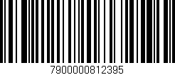 Código de barras (EAN, GTIN, SKU, ISBN): '7900000812395'