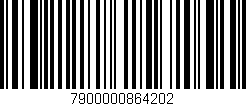 Código de barras (EAN, GTIN, SKU, ISBN): '7900000864202'