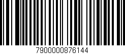 Código de barras (EAN, GTIN, SKU, ISBN): '7900000876144'