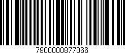 Código de barras (EAN, GTIN, SKU, ISBN): '7900000877066'