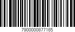 Código de barras (EAN, GTIN, SKU, ISBN): '7900000877165'