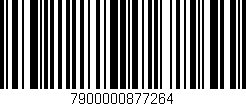 Código de barras (EAN, GTIN, SKU, ISBN): '7900000877264'