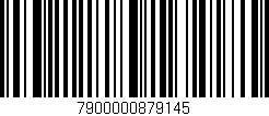 Código de barras (EAN, GTIN, SKU, ISBN): '7900000879145'