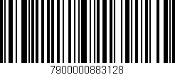 Código de barras (EAN, GTIN, SKU, ISBN): '7900000883128'