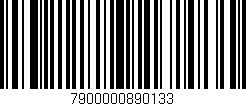 Código de barras (EAN, GTIN, SKU, ISBN): '7900000890133'