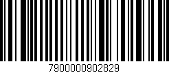 Código de barras (EAN, GTIN, SKU, ISBN): '7900000902829'