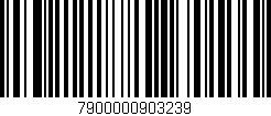Código de barras (EAN, GTIN, SKU, ISBN): '7900000903239'