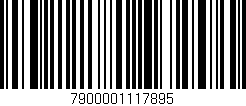 Código de barras (EAN, GTIN, SKU, ISBN): '7900001117895'