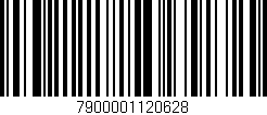 Código de barras (EAN, GTIN, SKU, ISBN): '7900001120628'