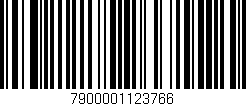 Código de barras (EAN, GTIN, SKU, ISBN): '7900001123766'