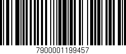 Código de barras (EAN, GTIN, SKU, ISBN): '7900001199457'