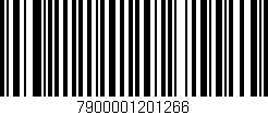 Código de barras (EAN, GTIN, SKU, ISBN): '7900001201266'