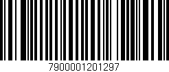 Código de barras (EAN, GTIN, SKU, ISBN): '7900001201297'