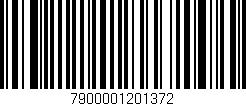 Código de barras (EAN, GTIN, SKU, ISBN): '7900001201372'
