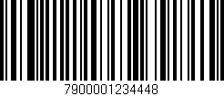 Código de barras (EAN, GTIN, SKU, ISBN): '7900001234448'