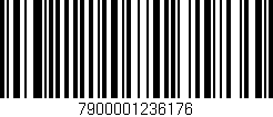 Código de barras (EAN, GTIN, SKU, ISBN): '7900001236176'