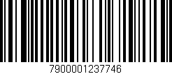 Código de barras (EAN, GTIN, SKU, ISBN): '7900001237746'