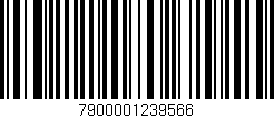 Código de barras (EAN, GTIN, SKU, ISBN): '7900001239566'