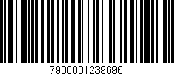 Código de barras (EAN, GTIN, SKU, ISBN): '7900001239696'