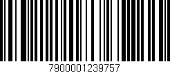 Código de barras (EAN, GTIN, SKU, ISBN): '7900001239757'