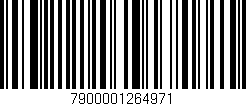 Código de barras (EAN, GTIN, SKU, ISBN): '7900001264971'