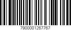 Código de barras (EAN, GTIN, SKU, ISBN): '7900001267767'