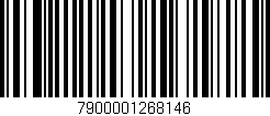 Código de barras (EAN, GTIN, SKU, ISBN): '7900001268146'