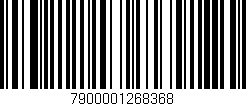Código de barras (EAN, GTIN, SKU, ISBN): '7900001268368'