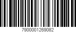 Código de barras (EAN, GTIN, SKU, ISBN): '7900001269082'