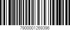 Código de barras (EAN, GTIN, SKU, ISBN): '7900001269396'