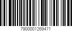 Código de barras (EAN, GTIN, SKU, ISBN): '7900001269471'