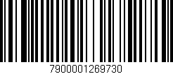 Código de barras (EAN, GTIN, SKU, ISBN): '7900001269730'