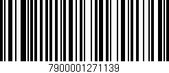 Código de barras (EAN, GTIN, SKU, ISBN): '7900001271139'