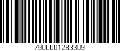 Código de barras (EAN, GTIN, SKU, ISBN): '7900001283309'