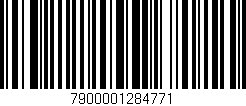 Código de barras (EAN, GTIN, SKU, ISBN): '7900001284771'