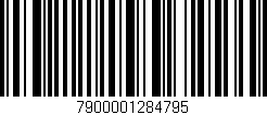 Código de barras (EAN, GTIN, SKU, ISBN): '7900001284795'